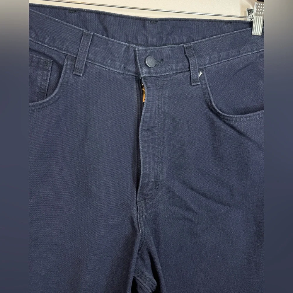 Carhartt Men’s FR Work Wear Utility Jeans Blue Denim Size 34x34‎